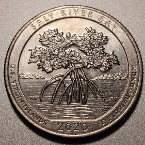 2020 D Series Salt River Bay Quarter US Virgin Islands Collectable Circulated